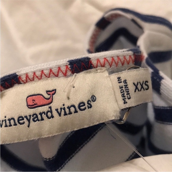 Vineyard Vines Dip Dye Stripe T shirt dress - Picture 2 of 8